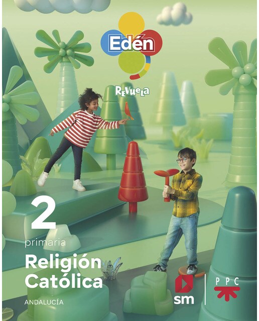 Religión católica. 2 Primaria. Edén. Revuela. Andalucia (Tapa blanda) 1