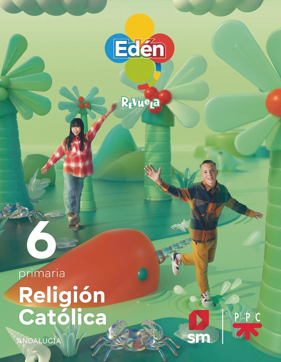 Religión católica. 6 Primaria. Edén. Revuela. Andalucia (Tapa blanda) 1