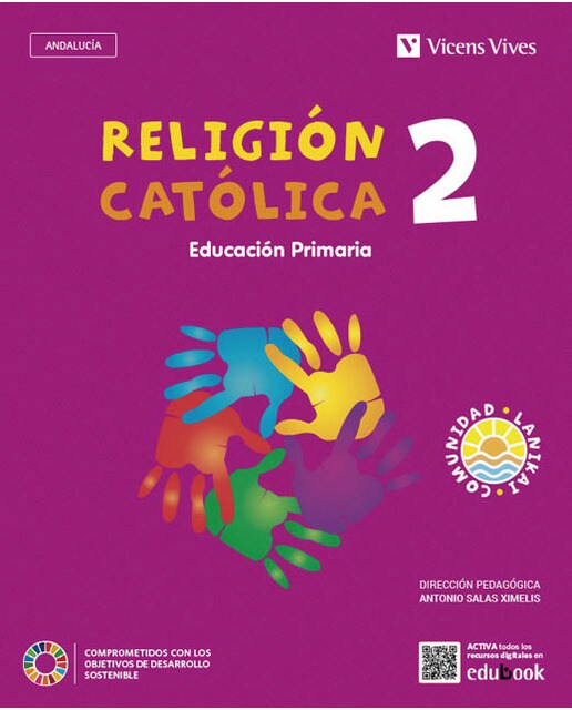 RELIGION CATOLICA 2 EP AND (COMUNIDAD LANIKAI) (Tapa blanda) 1