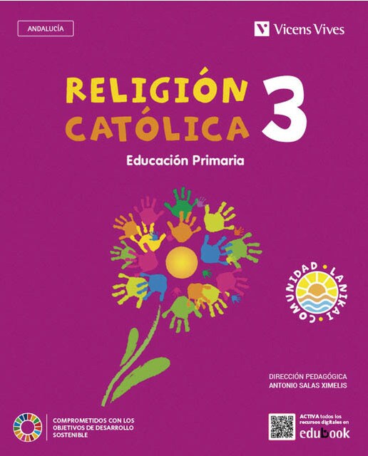RELIGION CATOLICA 3 EP AND (COMUNIDAD LANIKAI) (Tapa blanda) 1