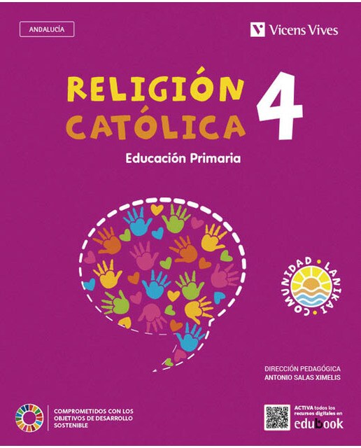 Portada de RELIGION CATOLICA 4 EP AND (COMUNIDAD LANIKAI) (Tapa blanda).
