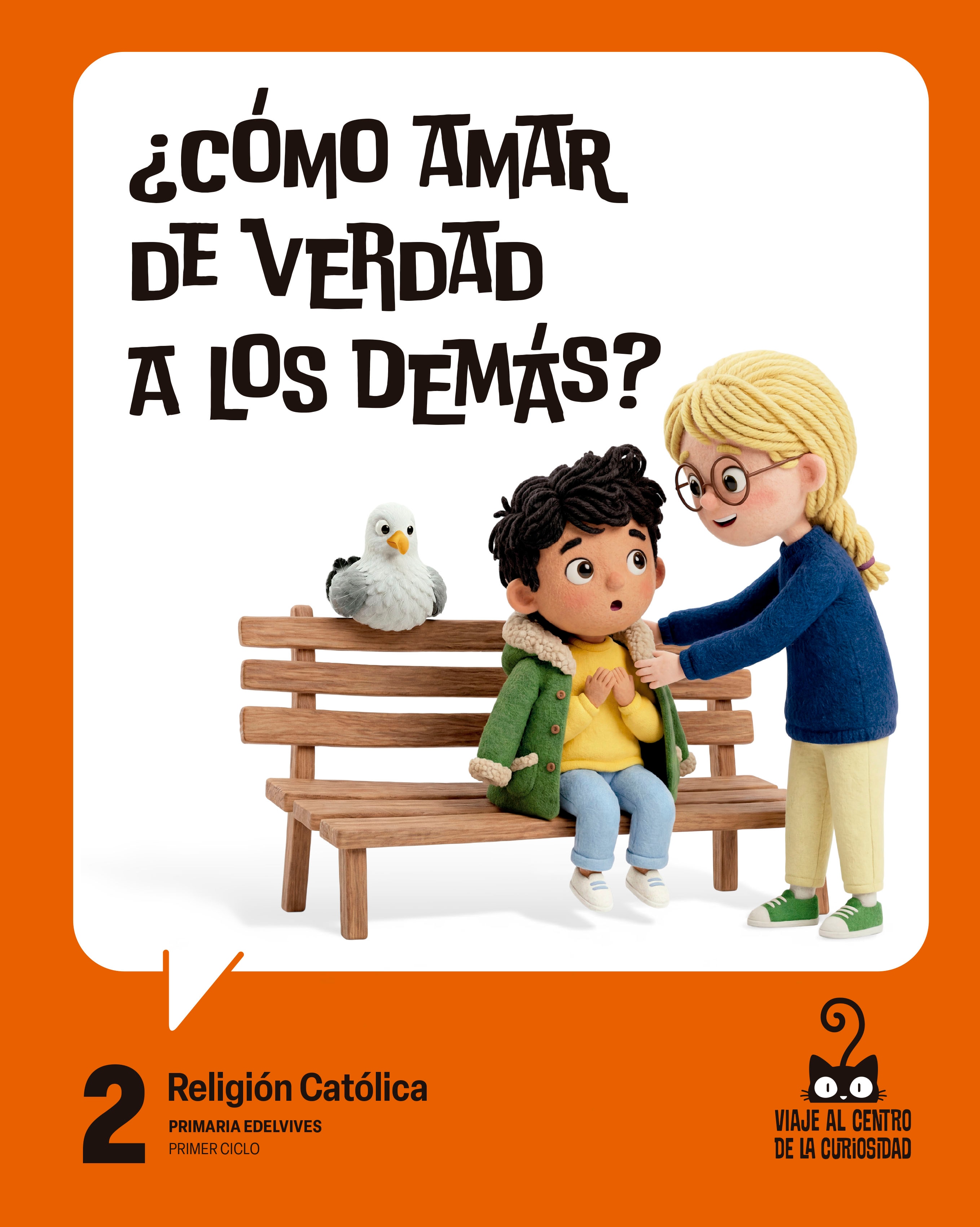Portada de RELIGIÓN 2.º PRIMARIA (Tapa blanda).