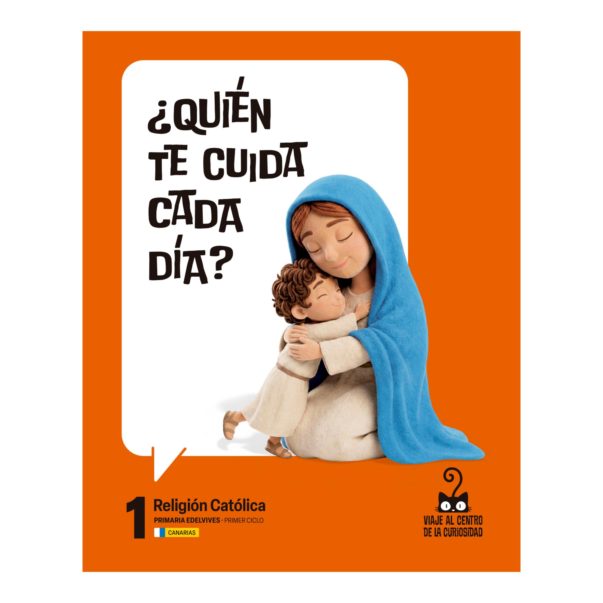 Portada de RELIGIÓN 1º PRIM. CANARIAS (Tapa blanda).