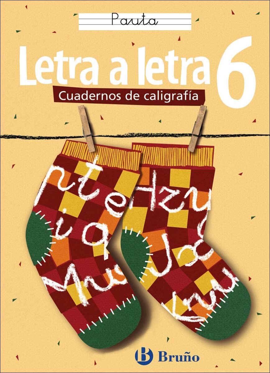 Caligrafía Letra a letra Pauta 6 1