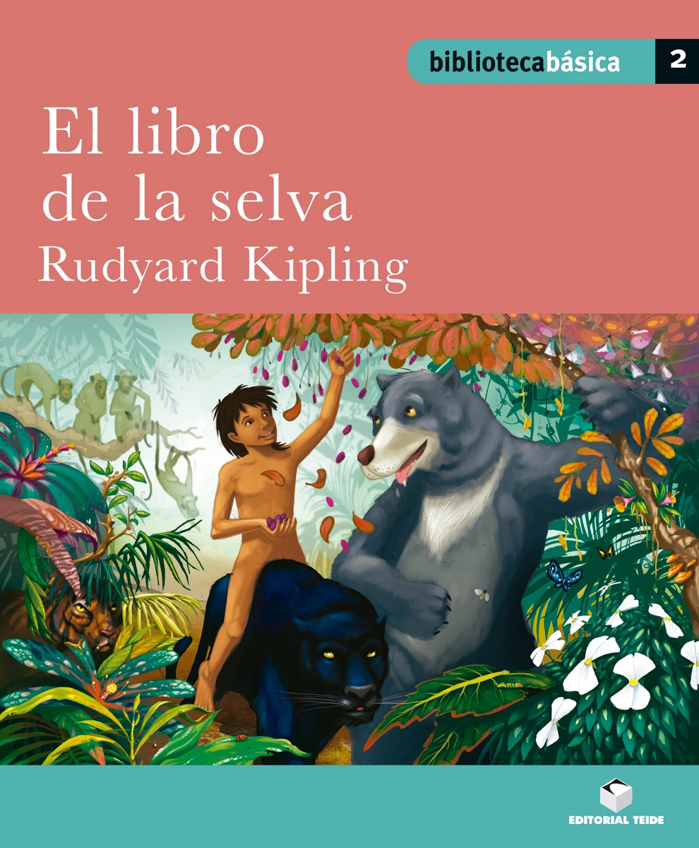 Biblioteca Básica 02 - El libro de la selva -Rudyard Kipling-  (Tapa blanda) 1