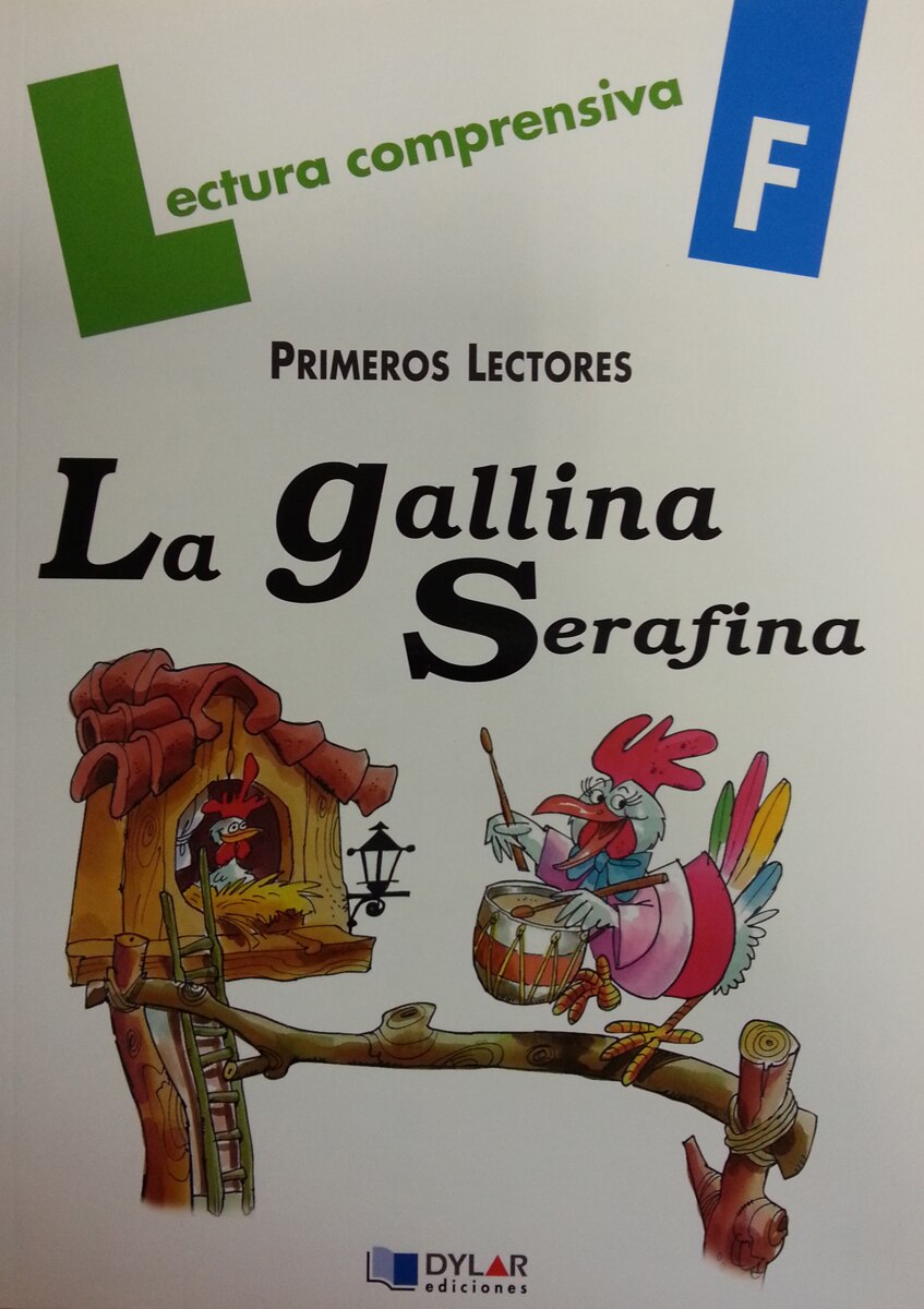 LA GALLINA SERAFINA-Cuaderno  F  (Tapa blanda) 1