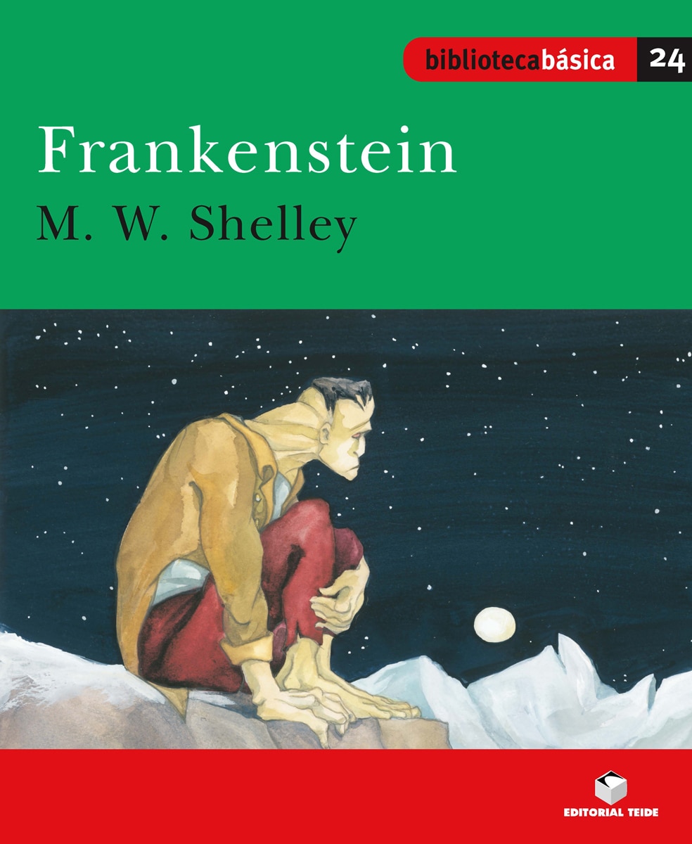 Portada de Bilioteca Básica 024 - Frankenstein -M.W. Shelley- (Tapa blanda).