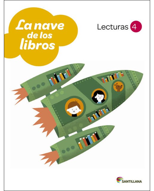 LECTURAS LA NAVE DE LOS LIBROS 4 PRIMARIA  (Tapa blanda) 1