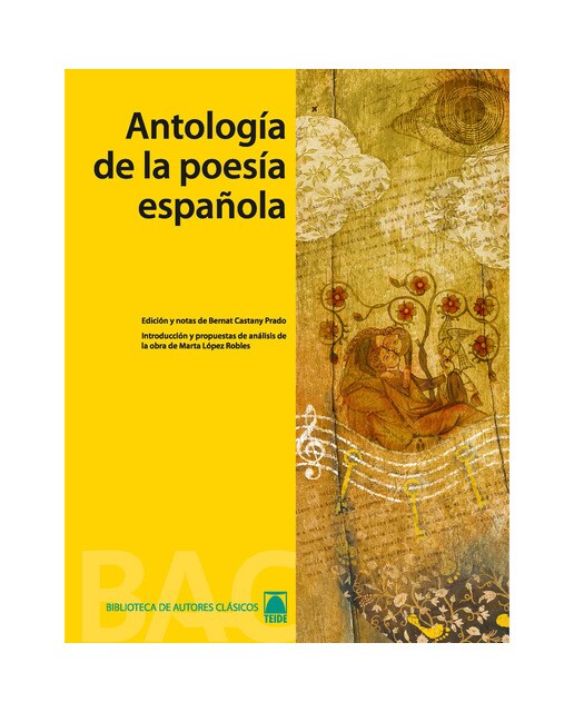 Portada de Biblioteca de Autores Clásicos 01. Antología de la poesía española (Tapa blanda).