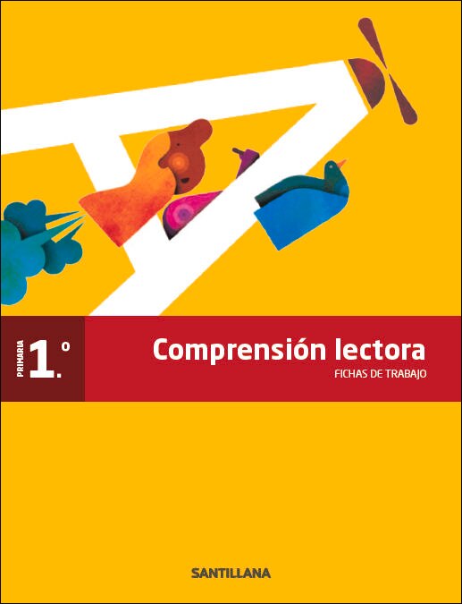 Portada de FICHAS COMPRENSION LECTORA 1 PRIMARIA (Tapa blanda).