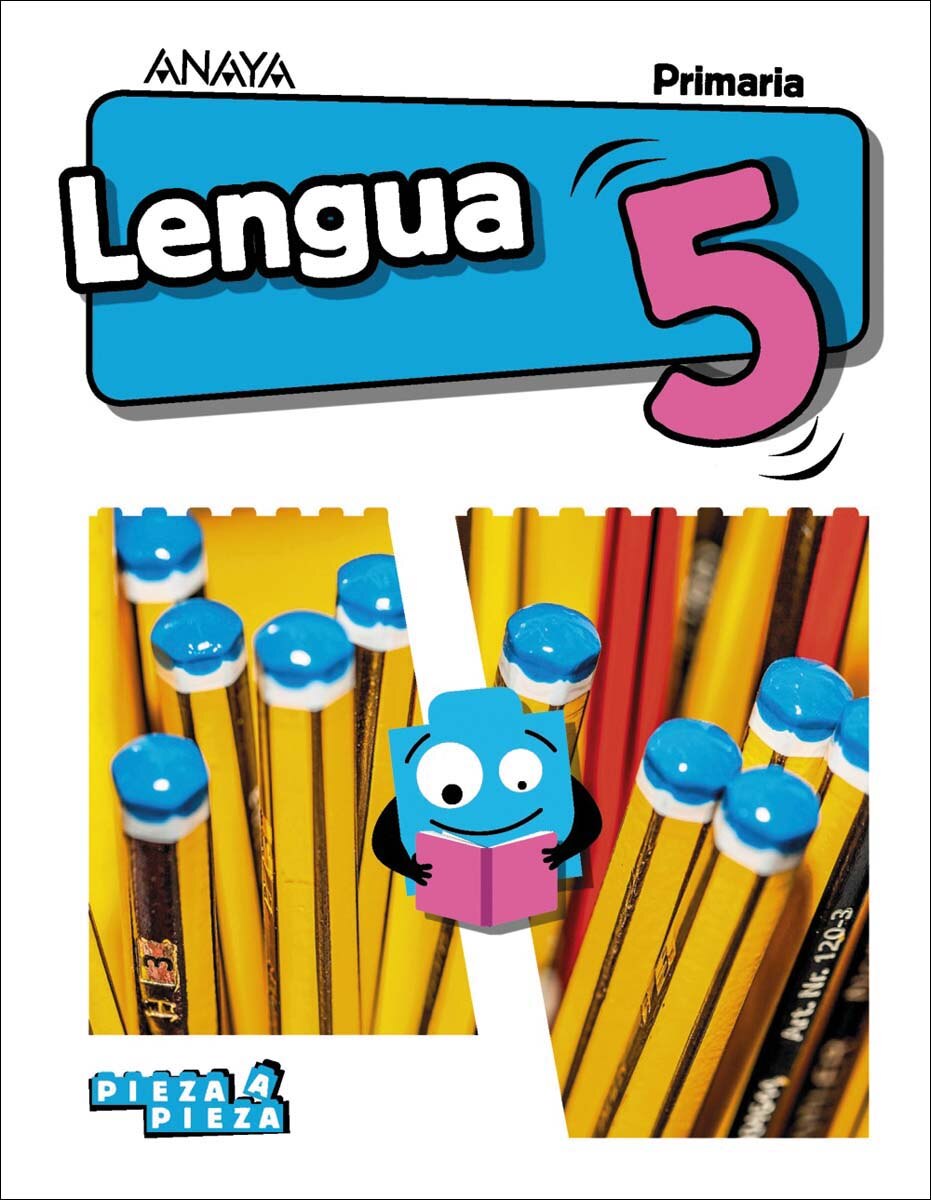 Portada de Lengua 5. (Tapa blanda).