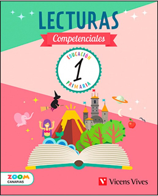 LECTURAS COMPETENCIALES 1 CANARIAS (ZOOM)  (Tapa blanda) 1