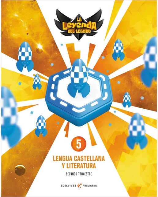 Proyecto: La leyenda del Legado. Lengua castellana y Literatura 5. Trimestres (Tapa blanda) 1