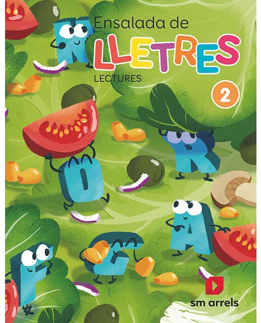 Ensalada de lletres. Lectures. 2 Primària. Valenciano (Tapa blanda) 1