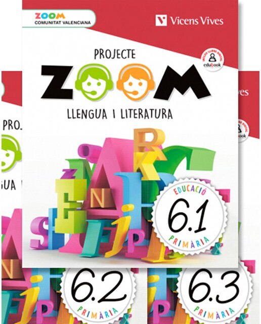 LLENGUA 6 VALENCIA (6.1-6.2-6.3) ZOOM  (Tapa blanda) 1