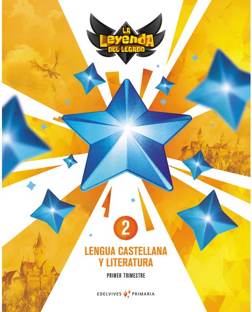 Proyecto: La leyenda del Legado. Lengua castellana y Literatura 2. Trimestres  (Tapa blanda) 1