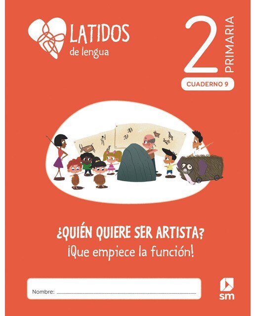 Imagen 0 de Lengua. 2 Primaria. Latidos. Cuadernos 1-9  (Tapa blanda)