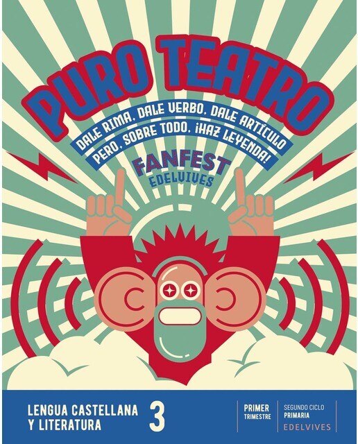 Portada de Proyecto: FanFest. Lengua castellana y Literatura 3. Trimestres.