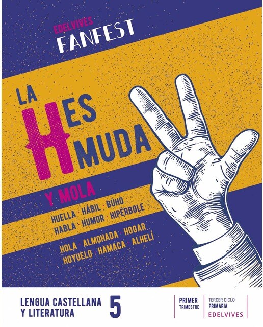 Portada de Proyecto: FanFest. Lengua castellana y Literatura 5. Trimestres (Tapa blanda).