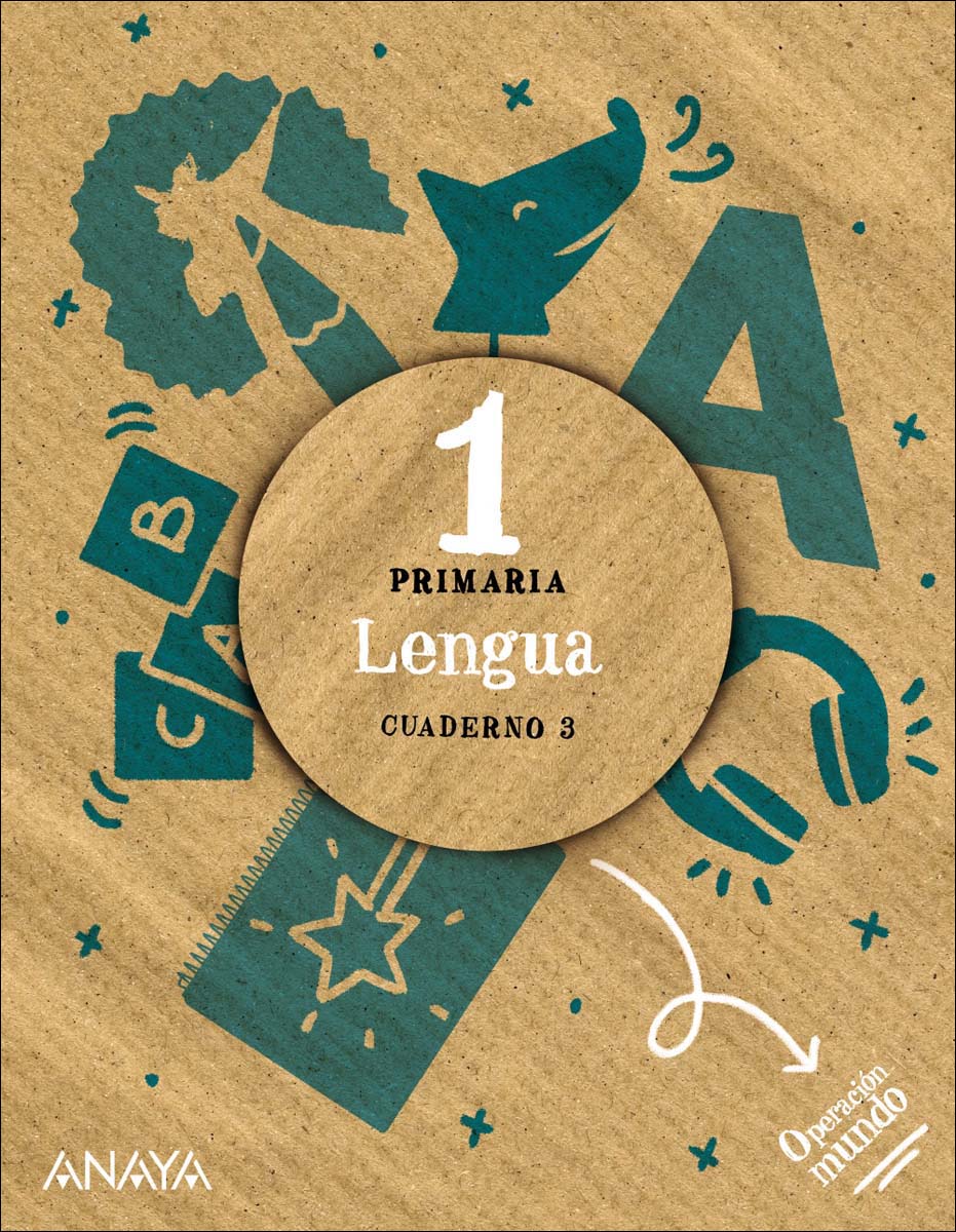Lengua 1. Cuaderno 3.  (Tapa blanda) 1