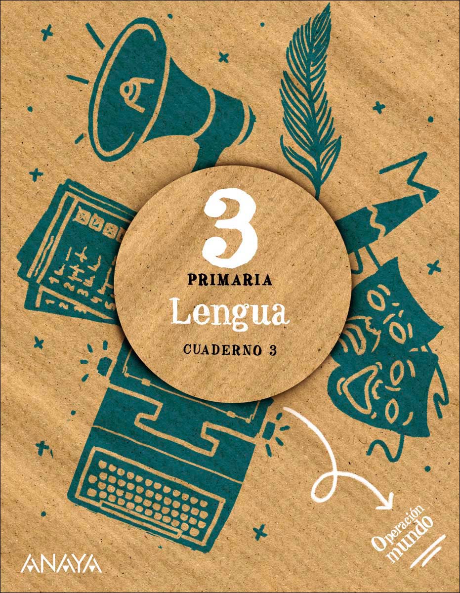 Lengua 3. Cuaderno 3. (Tapa blanda) 1