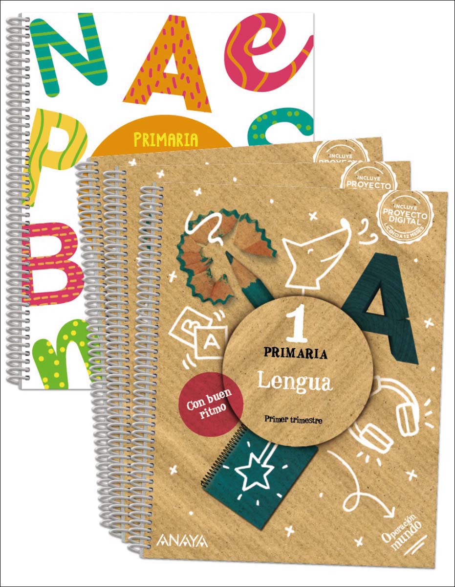Lengua 1. Con buen ritmo. (Incluye Punto de lectura 1.) (Tapa blanda) 1