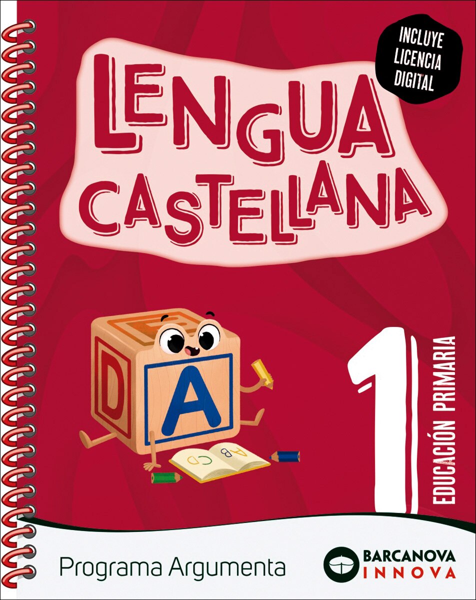 Imagen 0 de Argumenta 1. Lengua castellana (letra ligada)