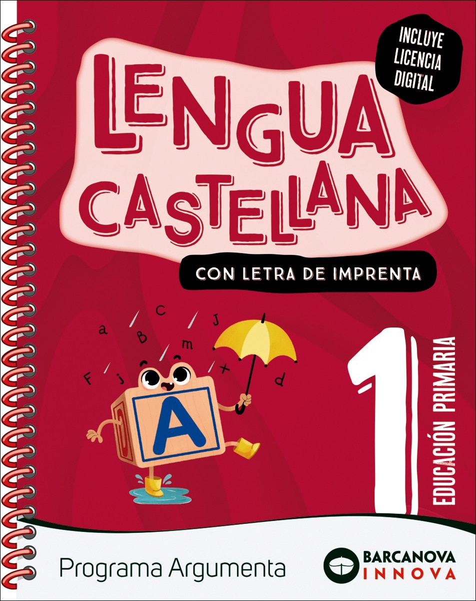 Imagen 0 de Argumenta 1. Lengua castellana (letra imprenta)