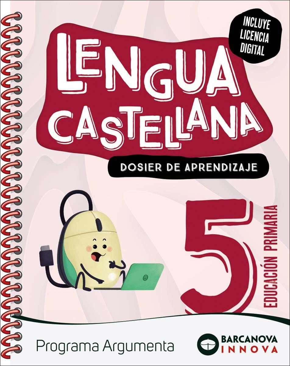 Portada de Argumenta 5. Lengua castellana. Dosier.