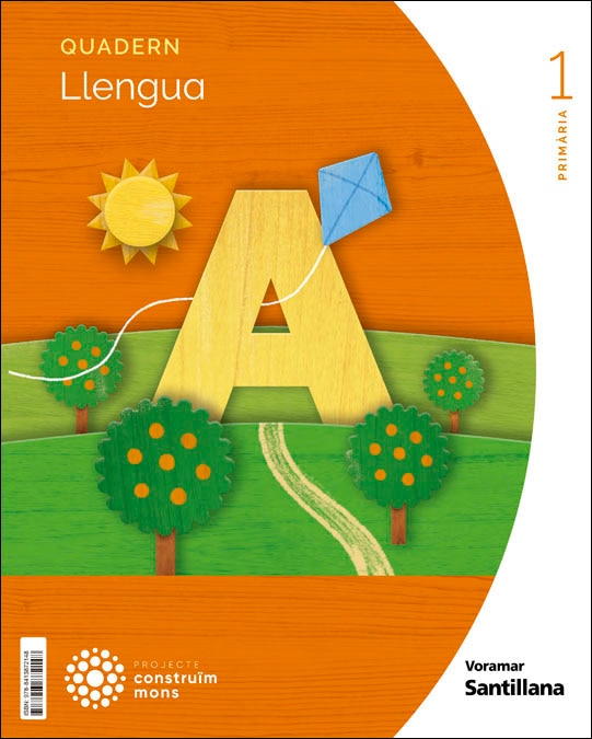 Portada de QUADERN LLENGUA II 1 PRIMARIA CONSTRUIM MONS (Tapa blanda).