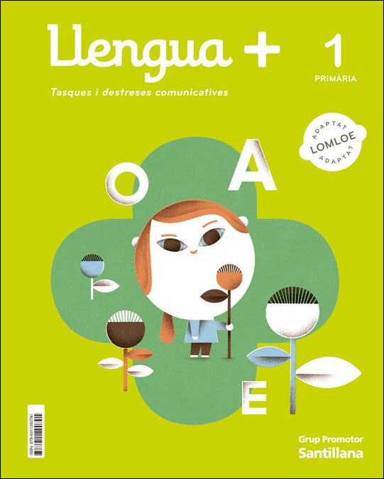 Portada de LLENGUA+ TASQIES I DESTRESES COMUNICATIVES 1 PRIMARIA.