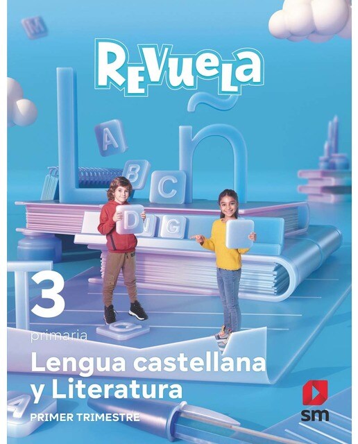 Lengua Castellana y Literatura. 3 Primaria. Revuela. Trimestres (Tapa blanda) 1