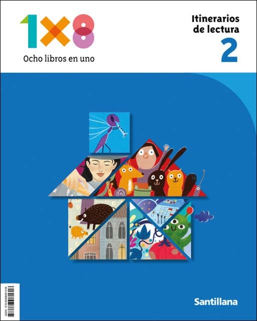 ITINERARIOS DE LECTURA 1X8 2 PRIMARIA (Tapa blanda) 1
