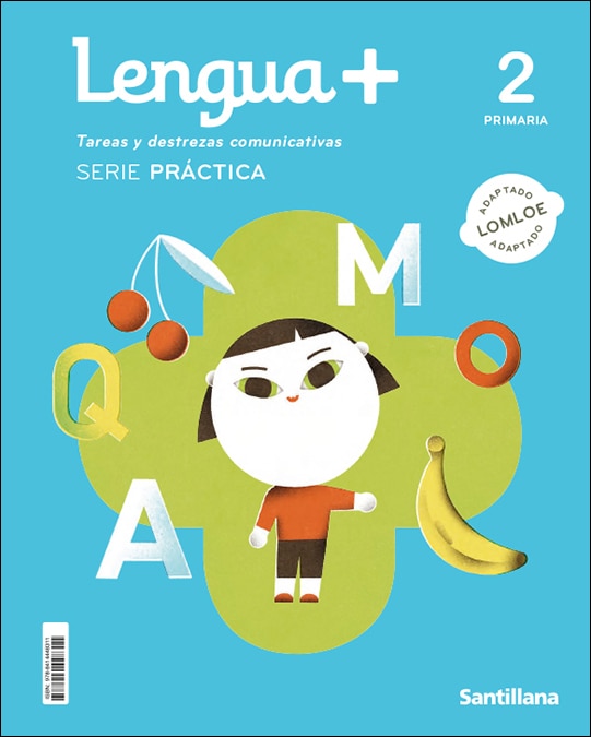 Portada de LENGUA+ TAREAS Y DESTREZAS COMUNICATIVAS SERIE PRACTICA 2 PRIMARIA.