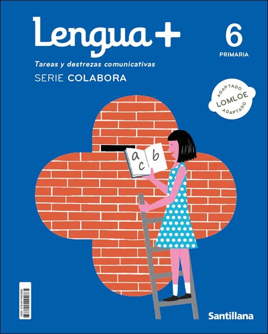 Portada de LENGUA+ TAREAS Y DESTREZAS COMUNICATIVAS SERIE COLABORA 6 PRIMARIA.