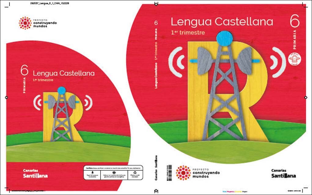 Imagen 0 de LENGUA MOCHILA LIGERA 6 PRIMARIA CONSTRUYENDO MUNDOS (Tapa blanda)