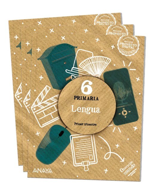 Portada de Lengua 6 (Tapa blanda).