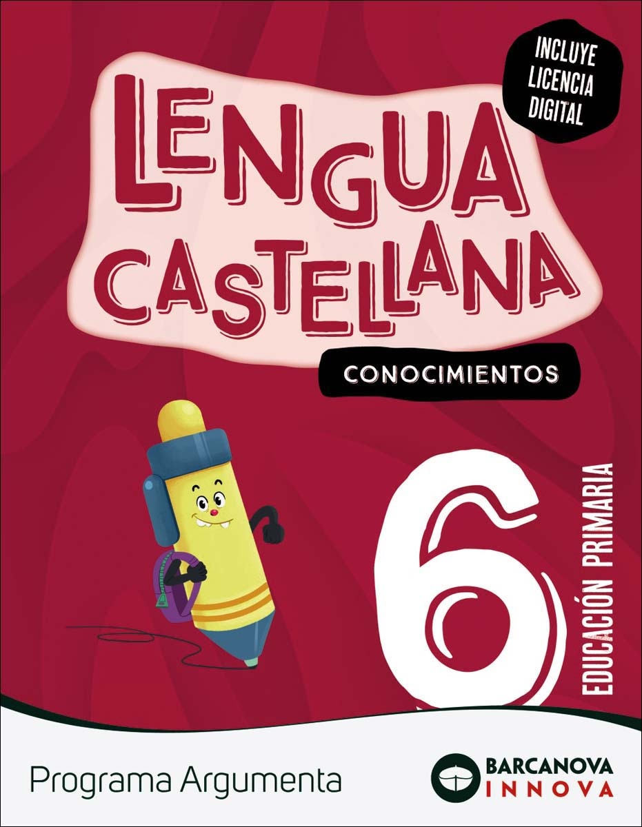 Argumenta 6. Lengua castellana. Conocimientos 1