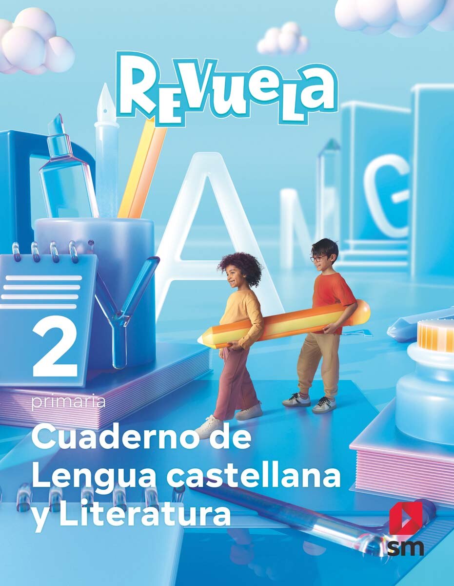 Cuaderno de Lengua Castellana y Literatura. 2 Primaria. Revuela (Tapa blanda) 1
