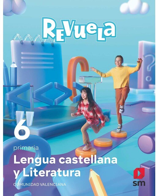 Imagen 0 de Lengua castellana y Literatura. 6 Primaria. Revuela. Comunidad Valenciana (Tapa blanda)