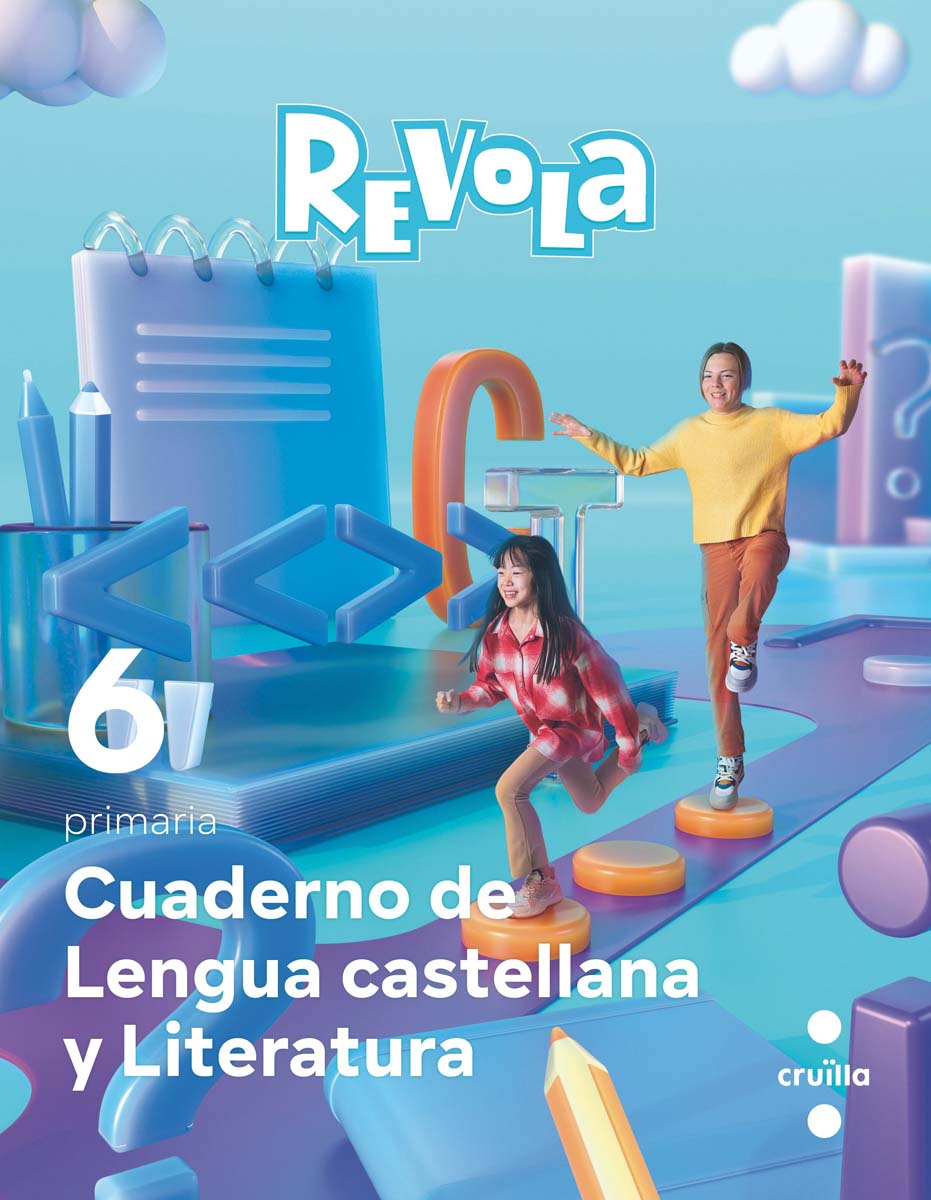 Imagen 0 de Cuaderno de Lengua castellana y Literatura. 6 Primaria. Revola (Tapa blanda)