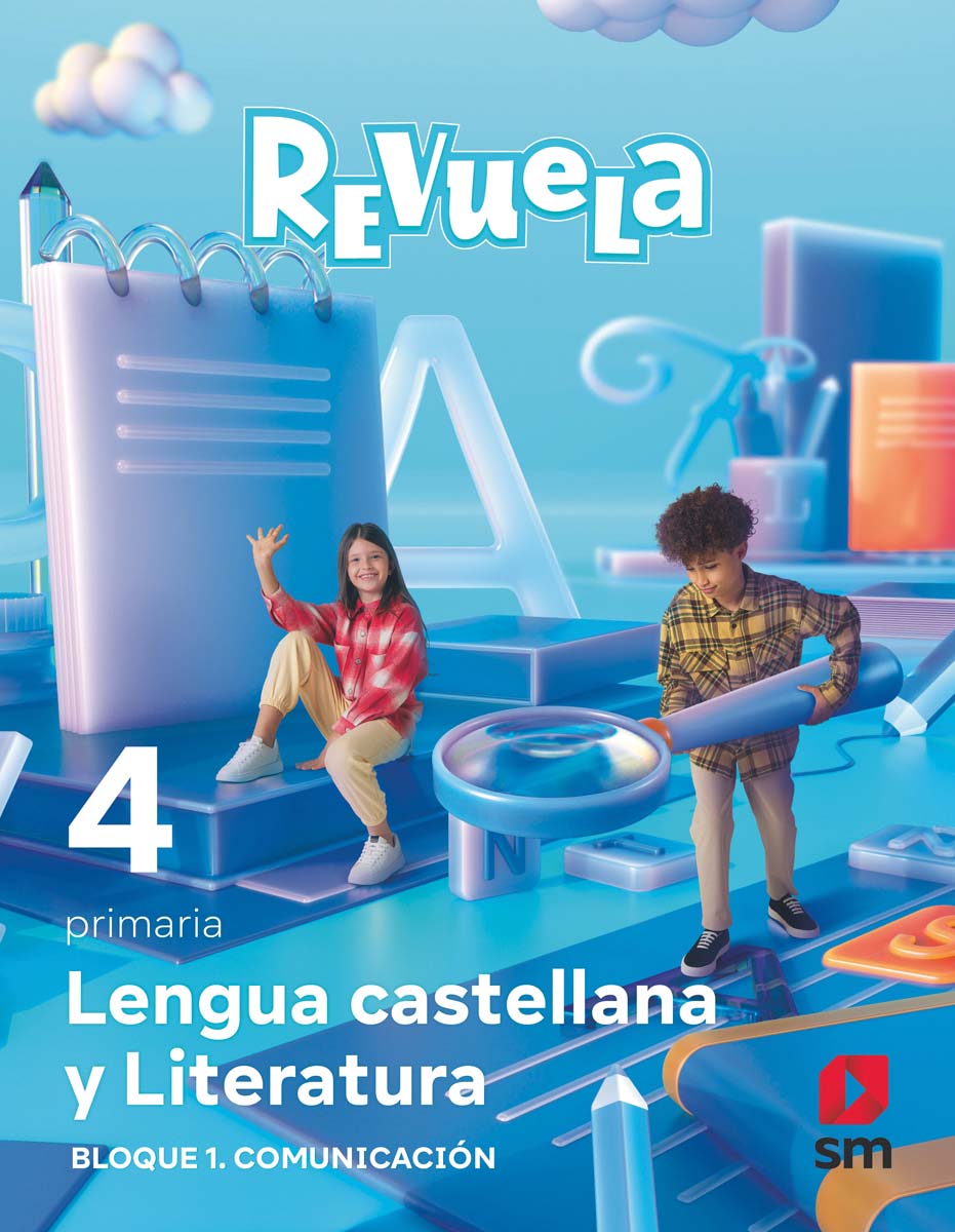 Lengua castellana y Literatura. Bloque I. Comunicación. 4 Primaria. Revuela (Tapa blanda) 1