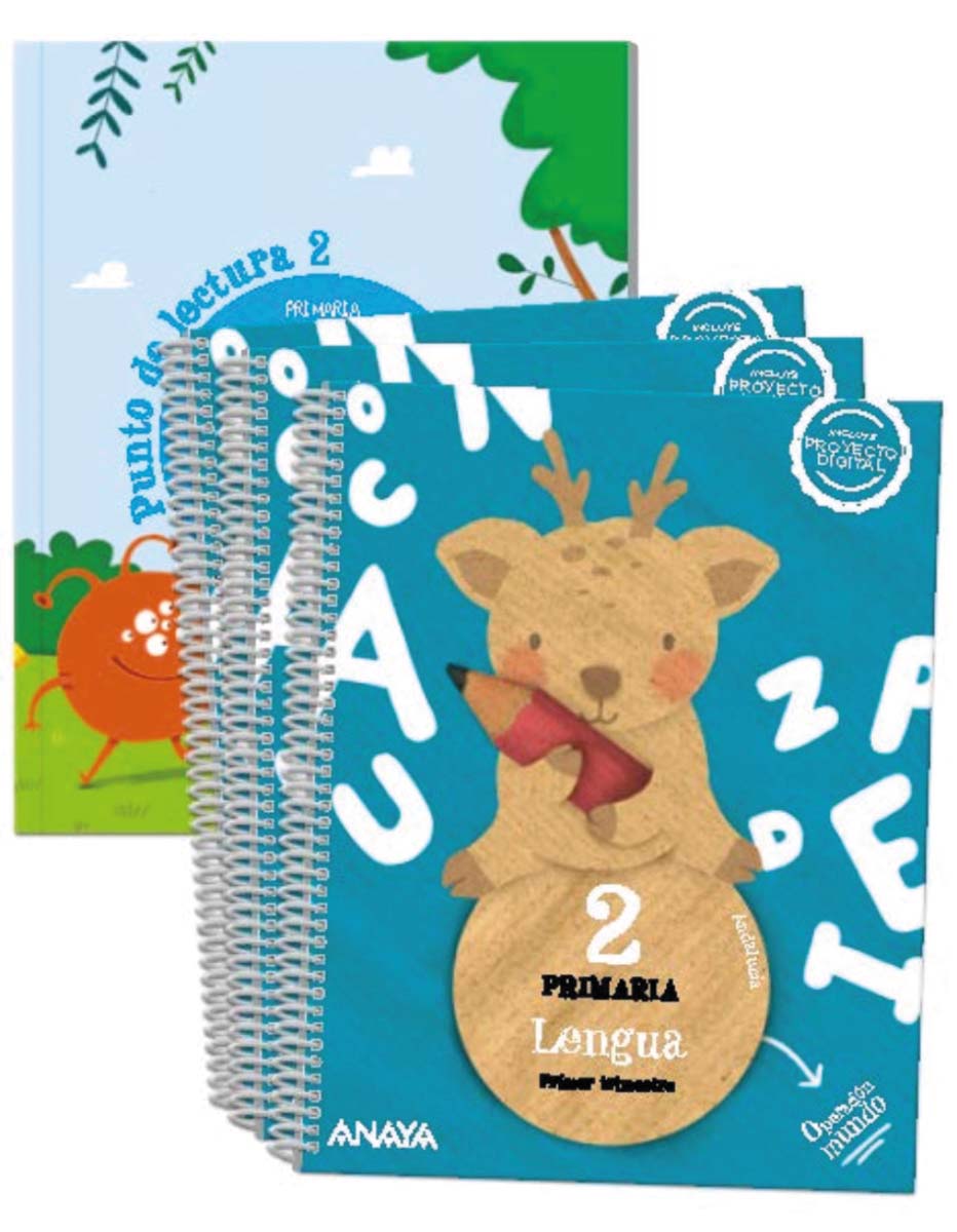 Lengua 2. (Incluye Punto de lectura 2)  (Tapa blanda) 1