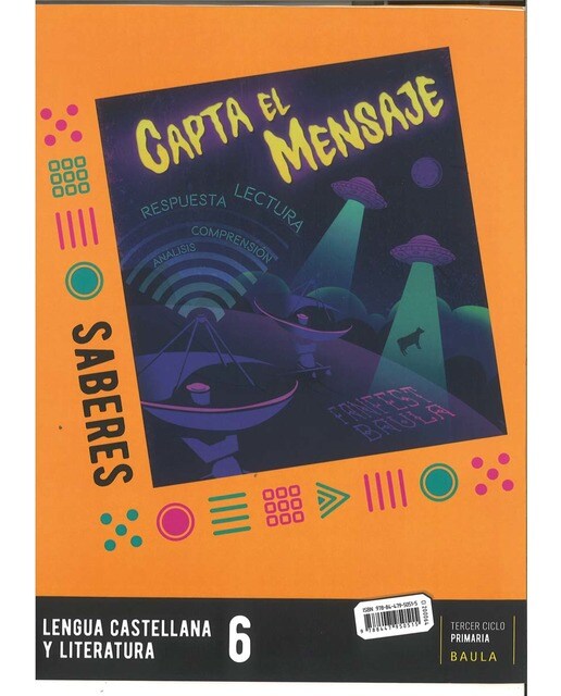Libro Saberes Lengua castellana y literatura 6º Primaria Fanfest