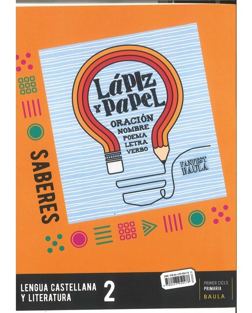 Libro Saberes Lengua castellana y literatura 2º Primaria Fanfest