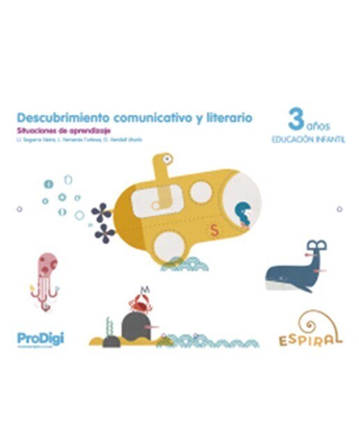 Descubrimiento comunicativo y literario 3 años - Espiral. ProDigi (Tapa blanda) 1