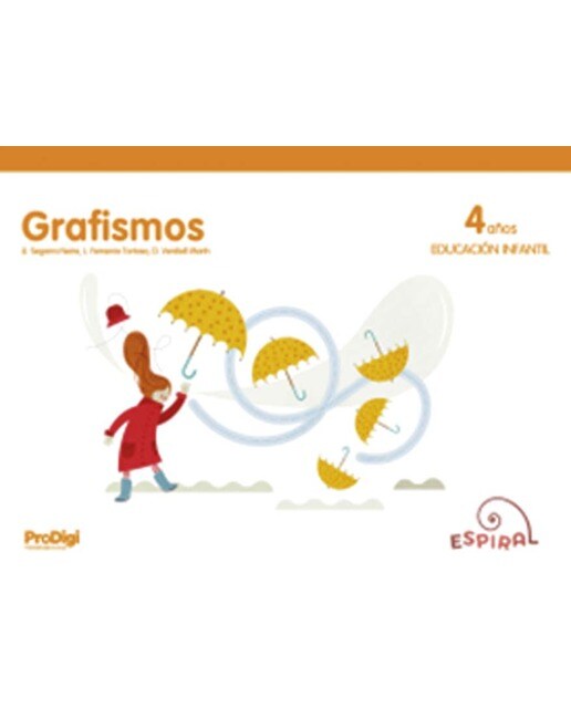Grafismos 4 años - Espiral. ProDigi  (Tapa blanda) 1