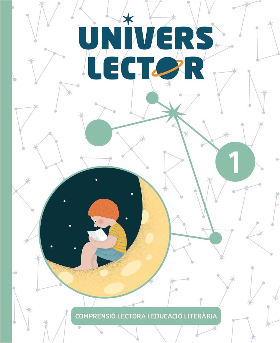 Portada de Comprensió lectora i educació literària & 1r CAT & UNIVERS LECTOR & Prodigi (Tapa blanda).