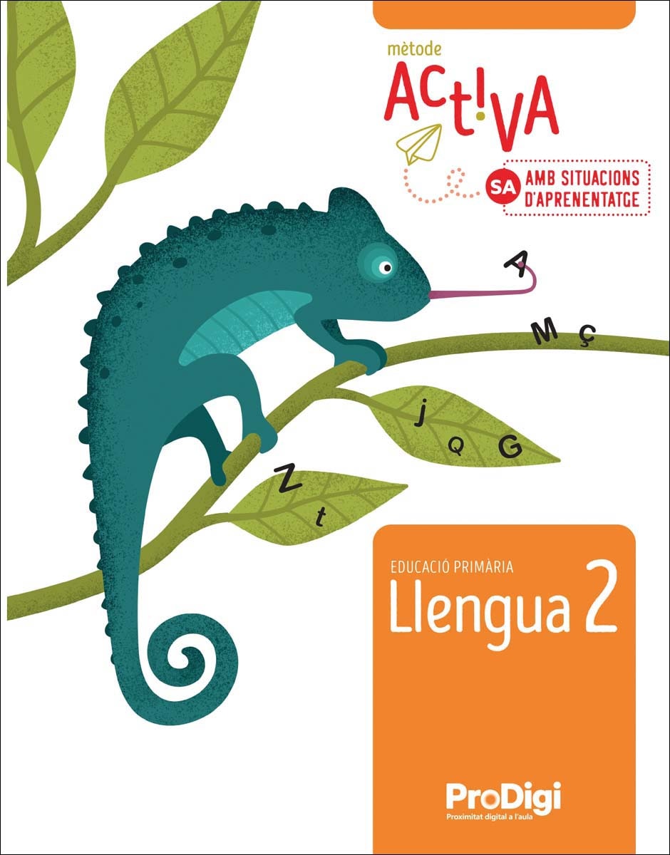 Llengua 2 EP - NOU ACTIVA (SA) -Prodigi  (Tapa blanda) 1