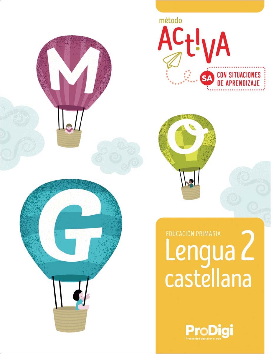 Imagen 0 de Lengua castellana 2 EP- NUEVO ACTIVA (SA)-Prodigi (Tapa blanda)